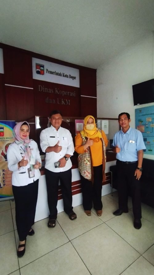 Diskusi Kerjasama Antara Sekolah Tinggi Pariwisata Bogor Dengan Dinas Koperasi Dan UKM Kota Bogor, Rabu, 20 November 2022