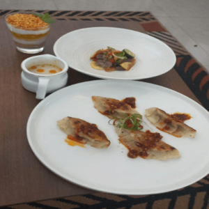 Pembuatan Gyoza Chilli Oil